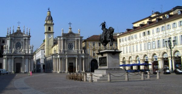 Piazza san Carlo a Torino