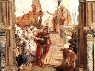 "Incontro tra Antonio e Cleopatra" di Giambattista Tiepolo, 1748